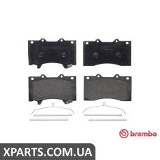 Тормозные колодки дисковые, к-кт. BREMBO P56081