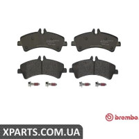 Гальмівні дискові колодки, к-кт. BREMBO P50060