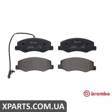 Тормозные колодки дисковые, к-кт. BREMBO P68061