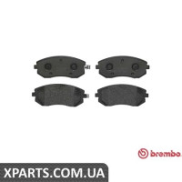 Гальмівні дискові колодки, к-кт. BREMBO P78013