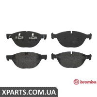 Гальмівні дискові колодки, к-кт. BREMBO P06058