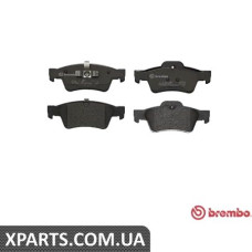 Тормозные колодки дисковые, к-кт. BREMBO P50064