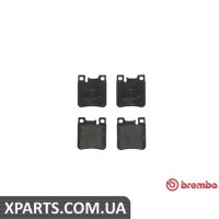 Гальмівні дискові колодки, к-кт. BREMBO P50017