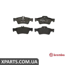 Тормозные колодки дисковые, к-кт. BREMBO P50052