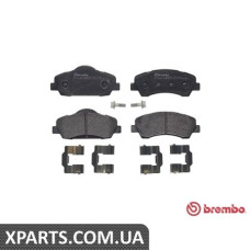 Тормозные колодки дисковые, к-кт. BREMBO P61113