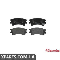 Гальмівні дискові колодки, к-кт. BREMBO P49032