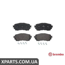 Гальмівні дискові колодки, к-кт. BREMBO P49048