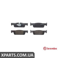 Гальмівні дискові колодки, к-кт. BREMBO P68059