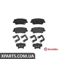 Гальмівні дискові колодки, к-кт. BREMBO P30063