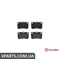 Гальмівні дискові колодки, к-кт. BREMBO P83073