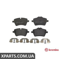 Гальмівні дискові колодки, к-кт. BREMBO P06051