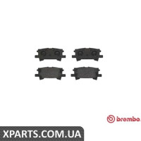 Гальмівні дискові колодки, к-кт. BREMBO P83068