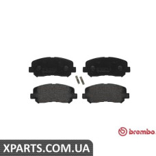 Тормозные колодки дисковые, к-кт. BREMBO P49045