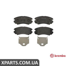 Тормозные колодки дисковые, к-кт. BREMBO P30018