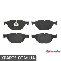 Гальмівні дискові колодки, к-кт. BREMBO P06076