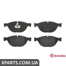 Тормозные колодки дисковые, к-кт. BREMBO P06076