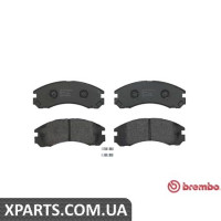Гальмівні дискові колодки, к-кт. BREMBO P61089