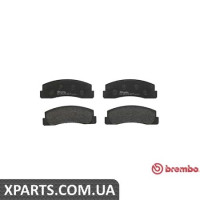 Гальмівні дискові колодки, к-кт. BREMBO P41002