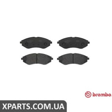 Тормозные колодки дисковые, к-кт. BREMBO P24048