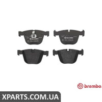 Гальмівні дискові колодки, к-кт. BREMBO P06026