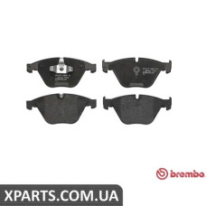 Тормозные колодки дисковые, к-кт. BREMBO P06055