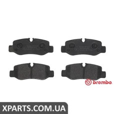 Гальмівні дискові колодки, к-кт. BREMBO P50126