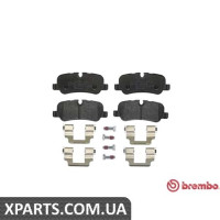 Гальмівні дискові колодки, к-кт. BREMBO P44013