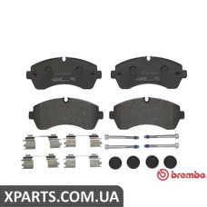 Тормозные колодки дисковые, к-кт. BREMBO P50059