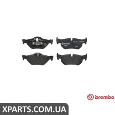 Тормозные колодки дисковые, к-кт. BREMBO P06038