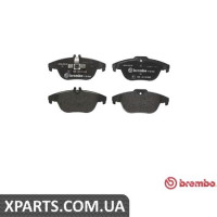 Гальмівні дискові колодки, к-кт. BREMBO P50068