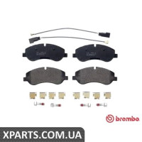 Гальмівні дискові колодки, к-кт. BREMBO P24152