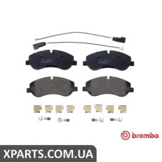 Тормозные колодки дисковые, к-кт. BREMBO P24152