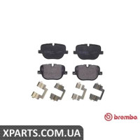 Гальмівні дискові колодки, к-кт. BREMBO P44025