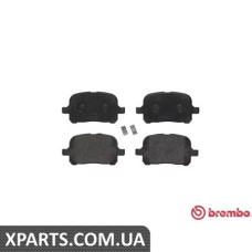 Гальмівні дискові колодки, к-кт. BREMBO P83040