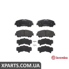 Гальмівні дискові колодки, к-кт. BREMBO P56100