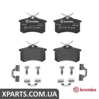 Гальмівні дискові колодки, к-кт. BREMBO P85020