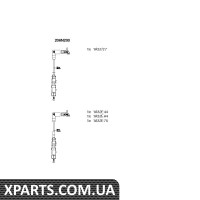 Комплект дротів запалення Bremi 206N200