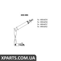 Комплект дротів запалення Bremi 600496