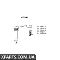 Провід запалювання Ford Connect 1.8 16V 02к-кт Bremi 800190