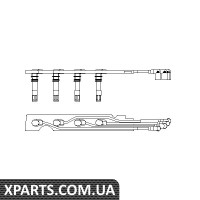 Комплект дротів запалення Bremi 968G100