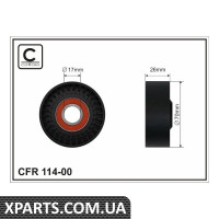 Ролик CAFFARO 11400