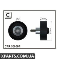 Ролик шкiву CAFFARO 500007