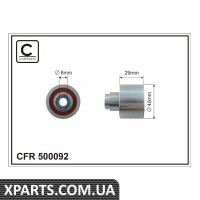 Ролик шкiву Пас ГРМ CAFFARO 500092