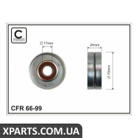 Ролик CAFFARO 6699