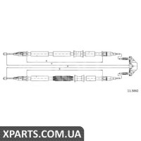 Трос гальма стоянки Cofle 115862