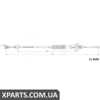 Трос зчеплення Cofle 113049