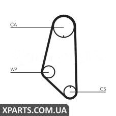Ремінь ГРМ CONTITECH CT732