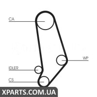 Ремінь ГРМ CONTITECH CT539