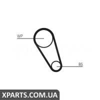 Водяний насос + комплект зубчастого ременя CONTITECH CT1169WP1