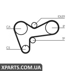 Ремінь ГРМ CONTITECH CT508
